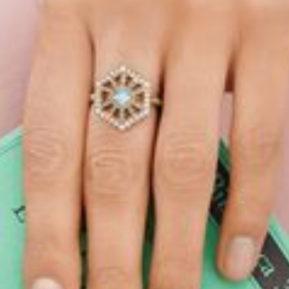 ✂Final Drop! c+i Portico Hexagon Ring - Picture 2 of 3